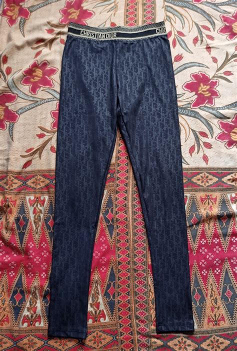 dior monogram leggings